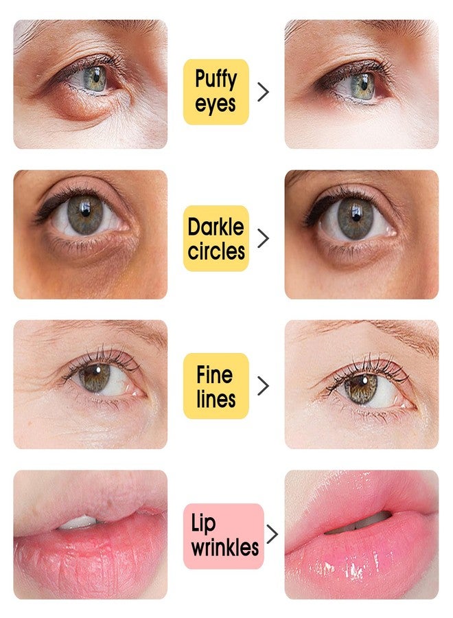 Adofect 40 Pairs Collagen Crystal Lip Mask & Eye Mask Set for Skin Care, Refreshing, Revitalizing, Relaxating, Hydrating, Traveling, Gifts for Men & Wowen, Valentine's Day Gifts - Image 4